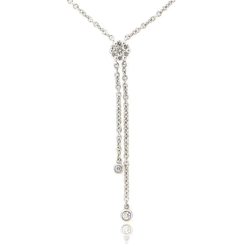 Bolo Diamond Chain Necklace