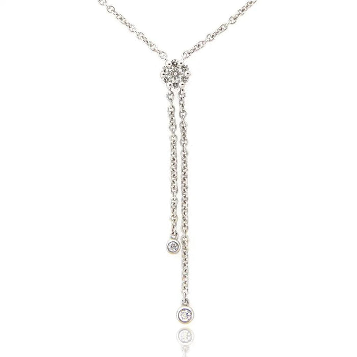 Bolo Diamond Chain Necklace