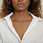 14l Yellow Gold 16" Bead Chain with Spring Ring