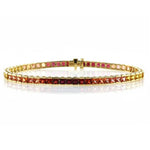 Ombre Sapphire Tennis Bracelet