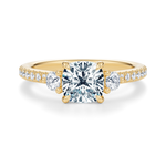 Petite Elizabeth Pavé Engagement Ring Setting