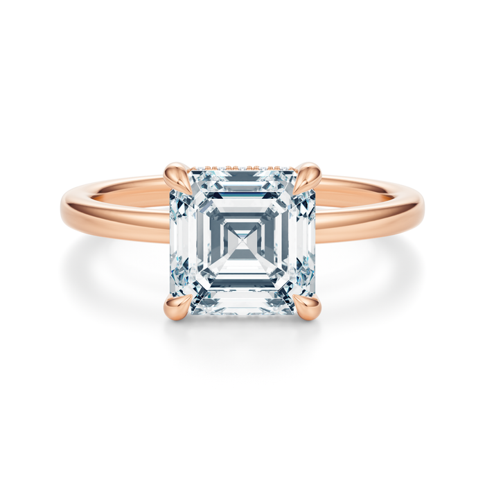 Baxter Hidden Halo Engagement Ring Setting