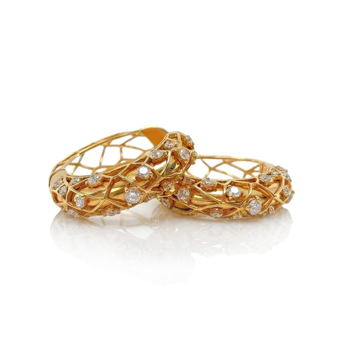 Diamond Hoop Earrings