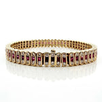 Ruby and Diamond Bracelet