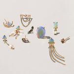 Opal & Tourmaline Stela Earrings