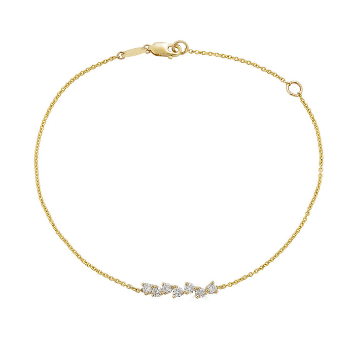 Scattered Diamond Bracelet