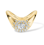 Petite ZAHA Vintage Halo Diamond