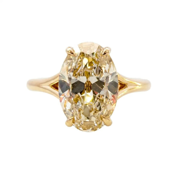 Waverly 3.04ct Oval Cut Diamond Solitaire Engagement Ring