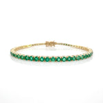 Emerald Tennis Bracelet