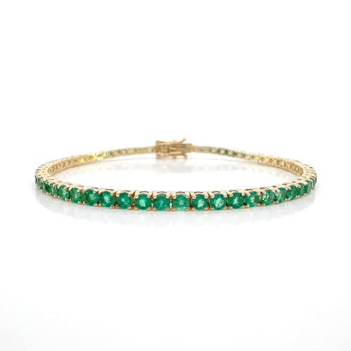 Emerald Tennis Bracelet