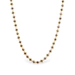 Black Diamond Textile Necklace
