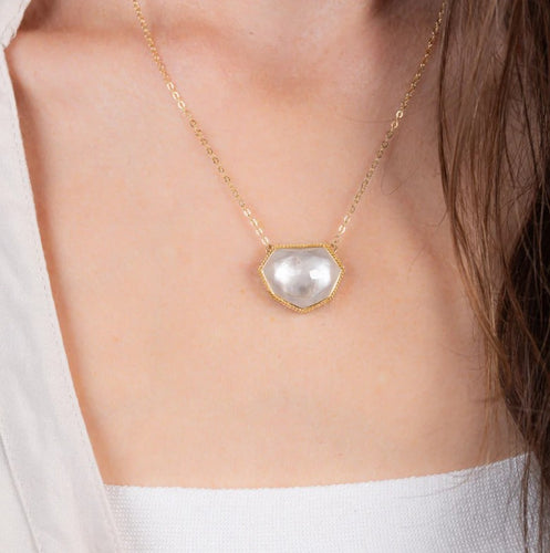 Rock Crystal Necklace Image 2