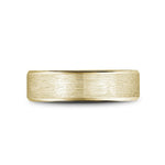 6mm Tantalum & 18k Yellow Gold Wedding Band