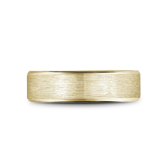 6mm Tantalum & 18k Yellow Gold Wedding Band