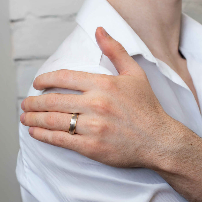 6mm Two-Tone Legacy Wedding Band