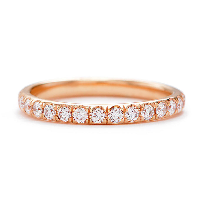 Medium Baxter Diamond Half Eternity Wedding Band