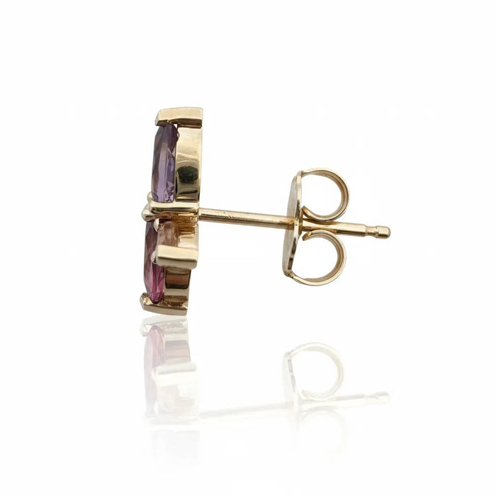 Juno Autumn Cluster Stud Earrings