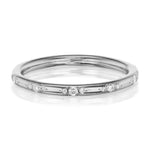 Carlisle Diamond Wedding Band