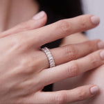 4.90tcw Full Diamond Eternity Band