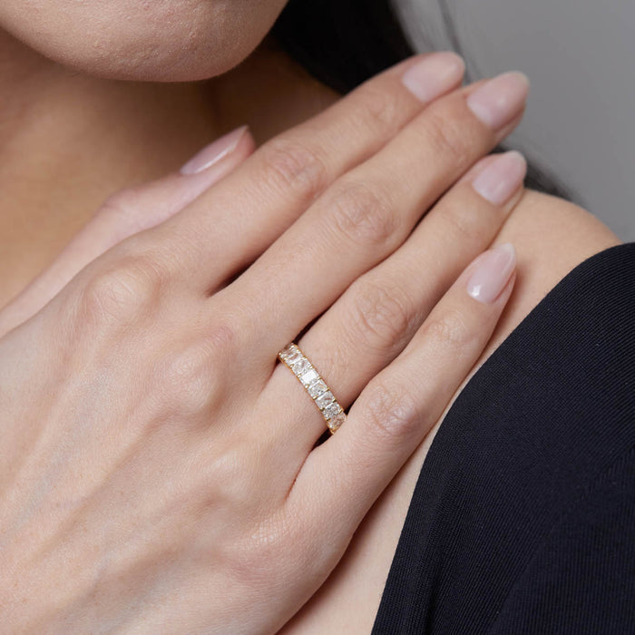 Jones Full Diamond Eternity Band