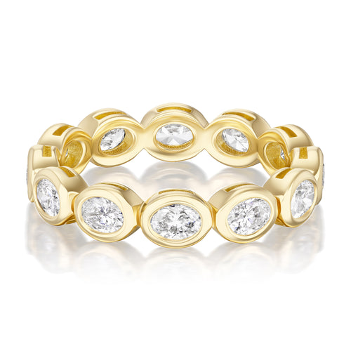 1.51tcw Grove Full Diamond Eternity Wedding Band