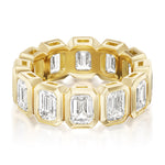 6.41tcw Full Diamond Bleeker Eternity Band