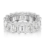 9.01tcw Battery Full Diamond Eternity band