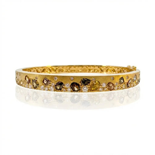 Fancy Diamond Bangle