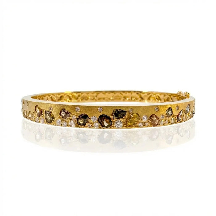 Fancy Diamond Bangle