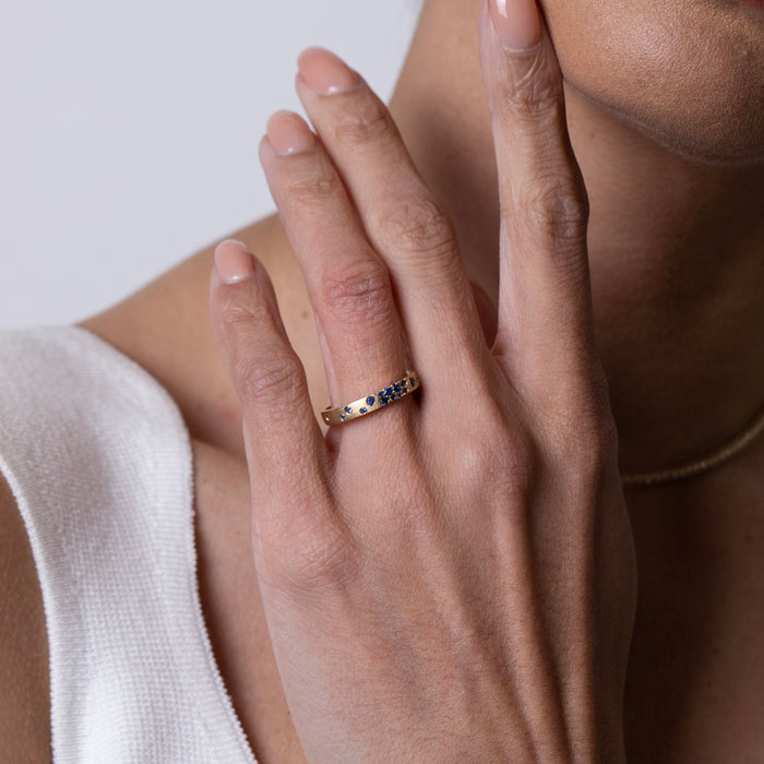Sapphire Narrow Ring