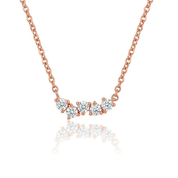 Diamond Cluster Necklace