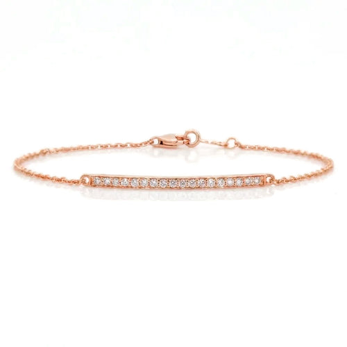 Diamond Bar Bracelet