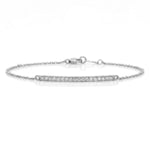 Diamond Bar Bracelet