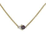 Opal & Diamond Necklace