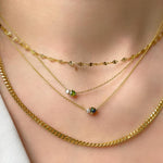 Opal & Diamond Necklace