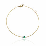 Emerald & Diamond Bracelet