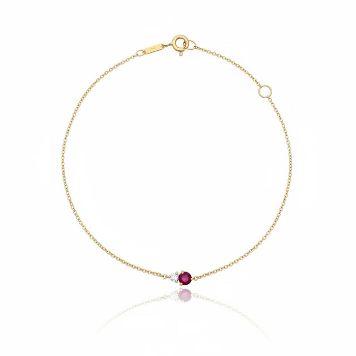 Ruby & Diamond Bracelet