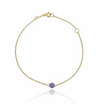 Tanzanite & Diamond Bracelet