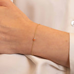 Citrine & Diamond Bracelet