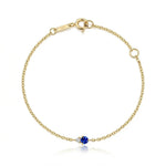 Sapphire & Diamond Bracelet