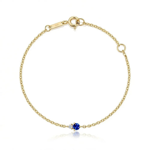 Sapphire & Diamond Bracelet