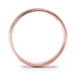 18K ROSE GOLD WALKER LIGHT COMFORT FIT 6 MM WEDDING BAND WITH POLISHED FINISH BY GREENWICH ST. CEREMONY
