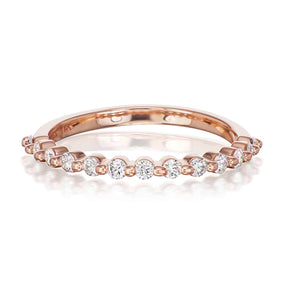 Renwick Half Diamond Wedding Band