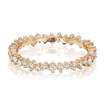 18K ROSE GOLD ALLEN FULL ETERNITY WEDDING BAND WITH 0.43TCW ROUND BRILLIANT DRIAMONDS (G COLOR, SI1 CLARITY) IN PRONG SETTINGS BY G.ST CEREMONY.