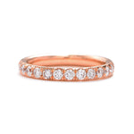 PLATINUM LARGE BAXTER FULL ETERNITY WEDDING BAND WITH 1.02 CTW ROUND BRILLIANT DIAMONDS (G COLOR, SI CLARITY) BY G ST. CEREMONY

BAXTER LARGE - 2.1MM STONES, 2.8MM SHANK

NON-RESIZABLE