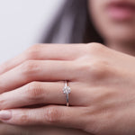 Baxter 0.55ct Round Cut Diamond Solitaire Engagement Ring
