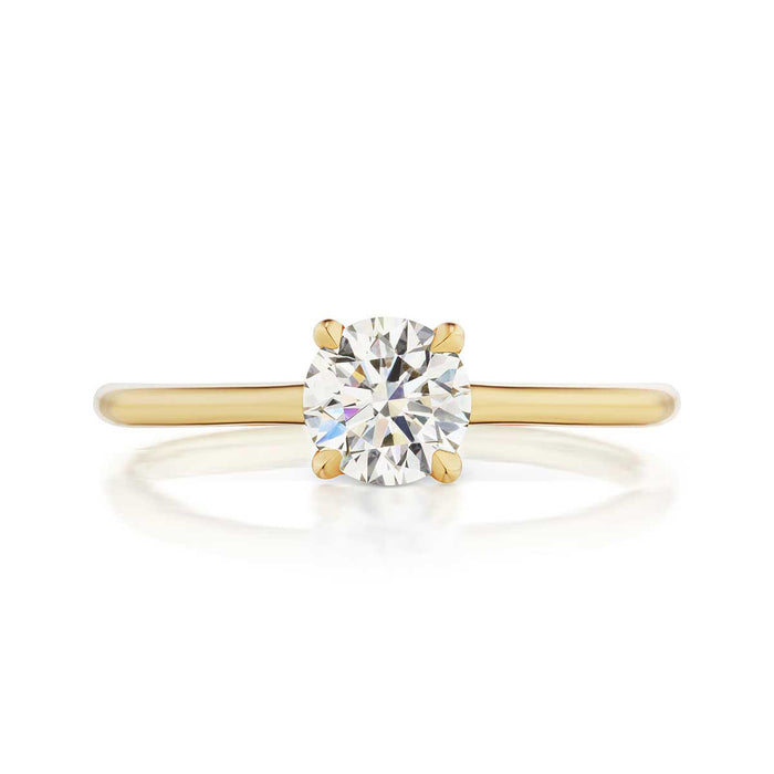 Baxter 0.54ct Round Cut Diamond Solitaire Engagement Ring