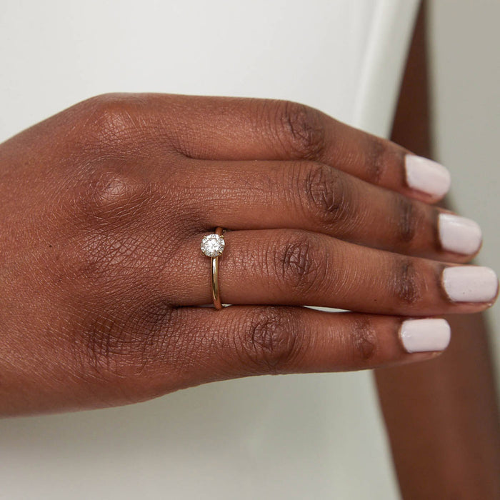 Baxter 0.54ct Round Cut Diamond Solitaire Engagement Ring
