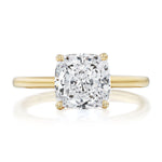 Baxter 2.50ct Lab Cushion Cut Diamond Engagement Ring