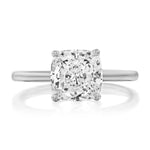 Baxter 2.54ct Lab Cushion Cut Diamond Engagement Ring